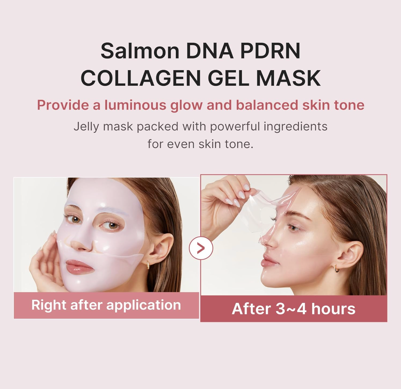 Medicube (10 PACK) Salmon DNA PDRN Pink Vita Coating Sheet Mask