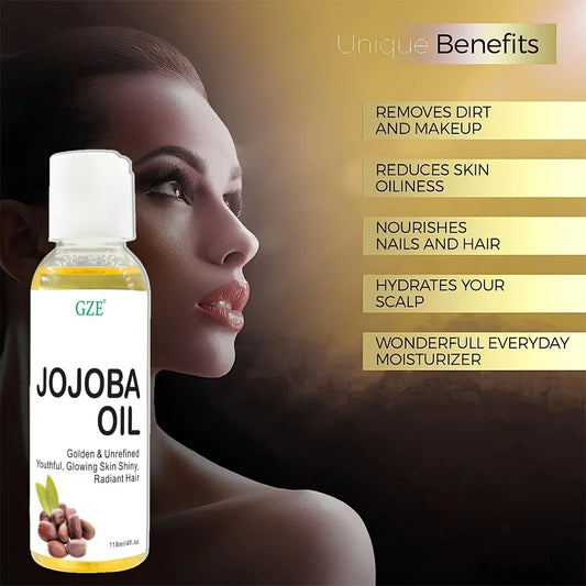 Organic Cold pressed Jojoba Oil 118ml