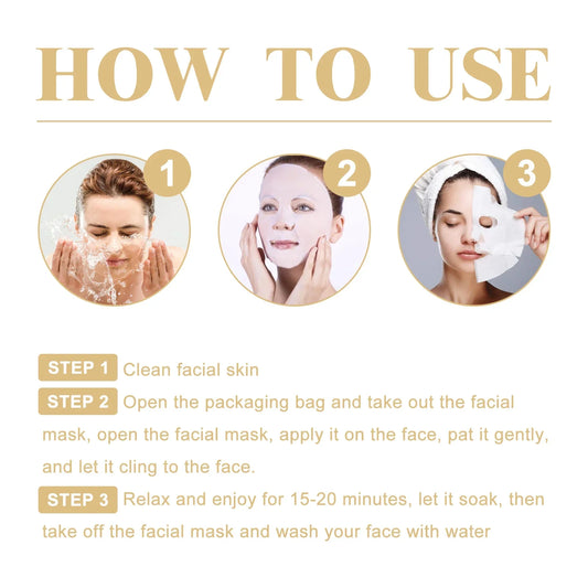 K-beauty Collagen with 10x Protein Packed Technology Sheet Mask