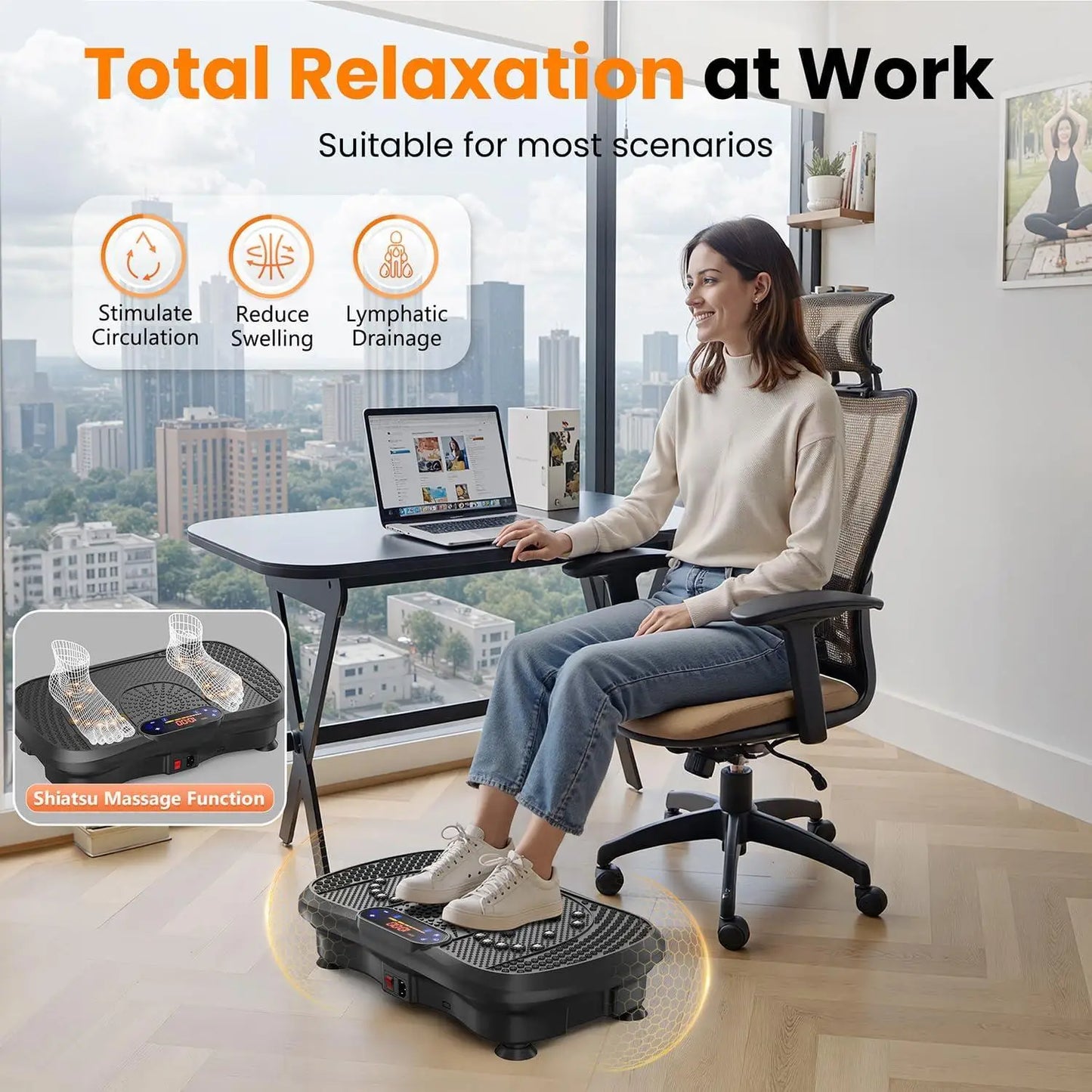 Vibration Plate Exercise Machine