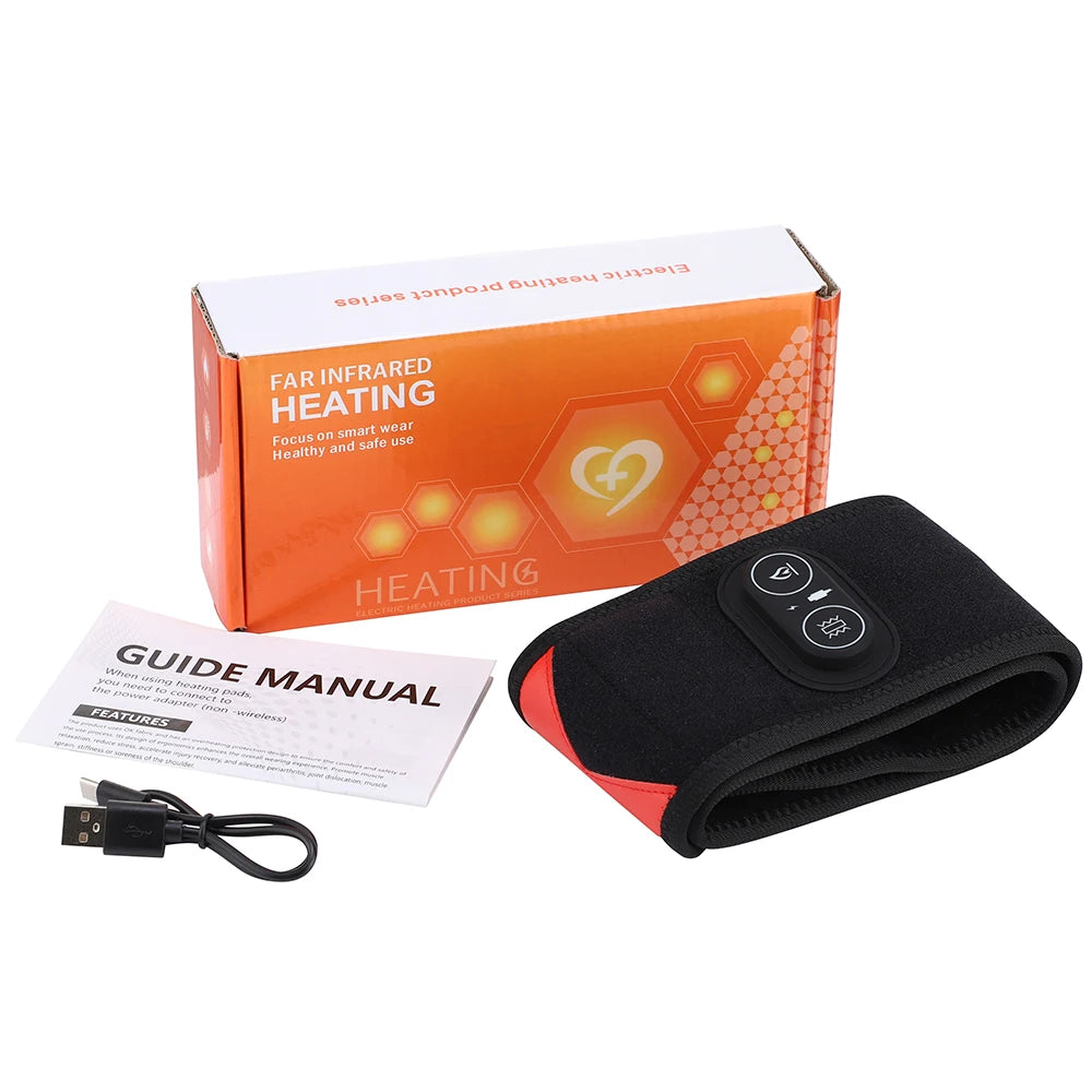 LED light therapy Infrared Heating Pad Wrist Wrap  660nm 850nm Sqin Med by Nurse Faye