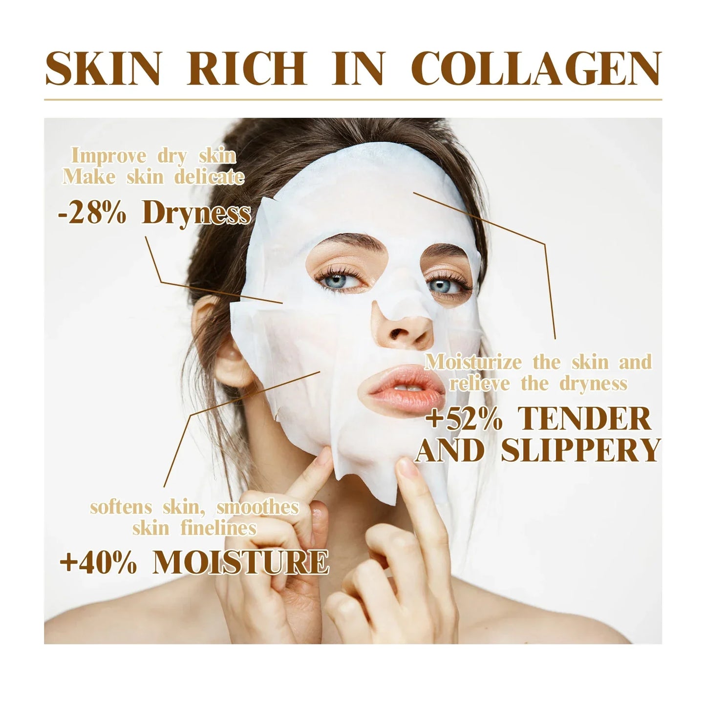 K-beauty Collagen with 10x Protein Packed Technology Sheet Mask