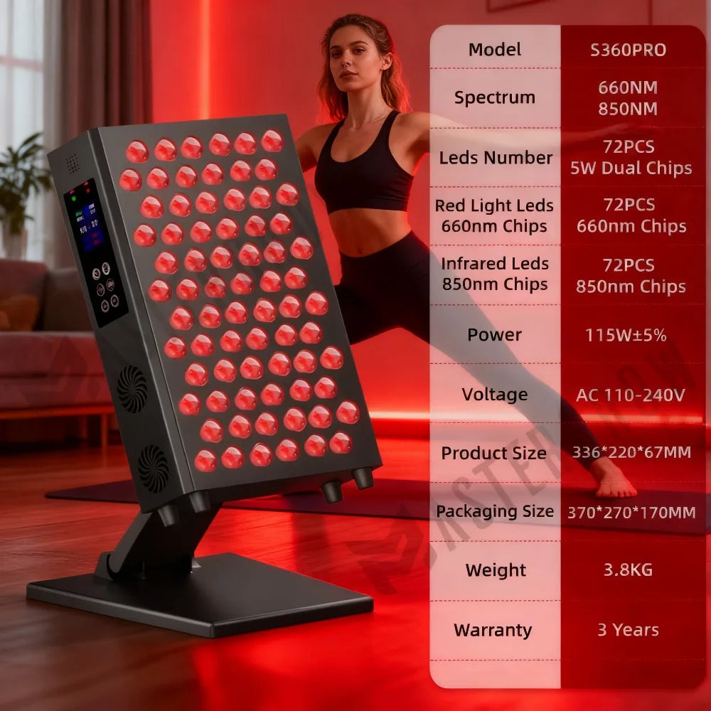 Led Red Light Therapy Panel for Home use! 660nm850nm