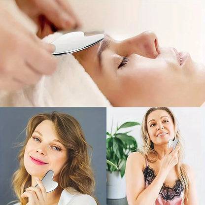 Stainless Steel Gua Sha Facial Tool sqin med
