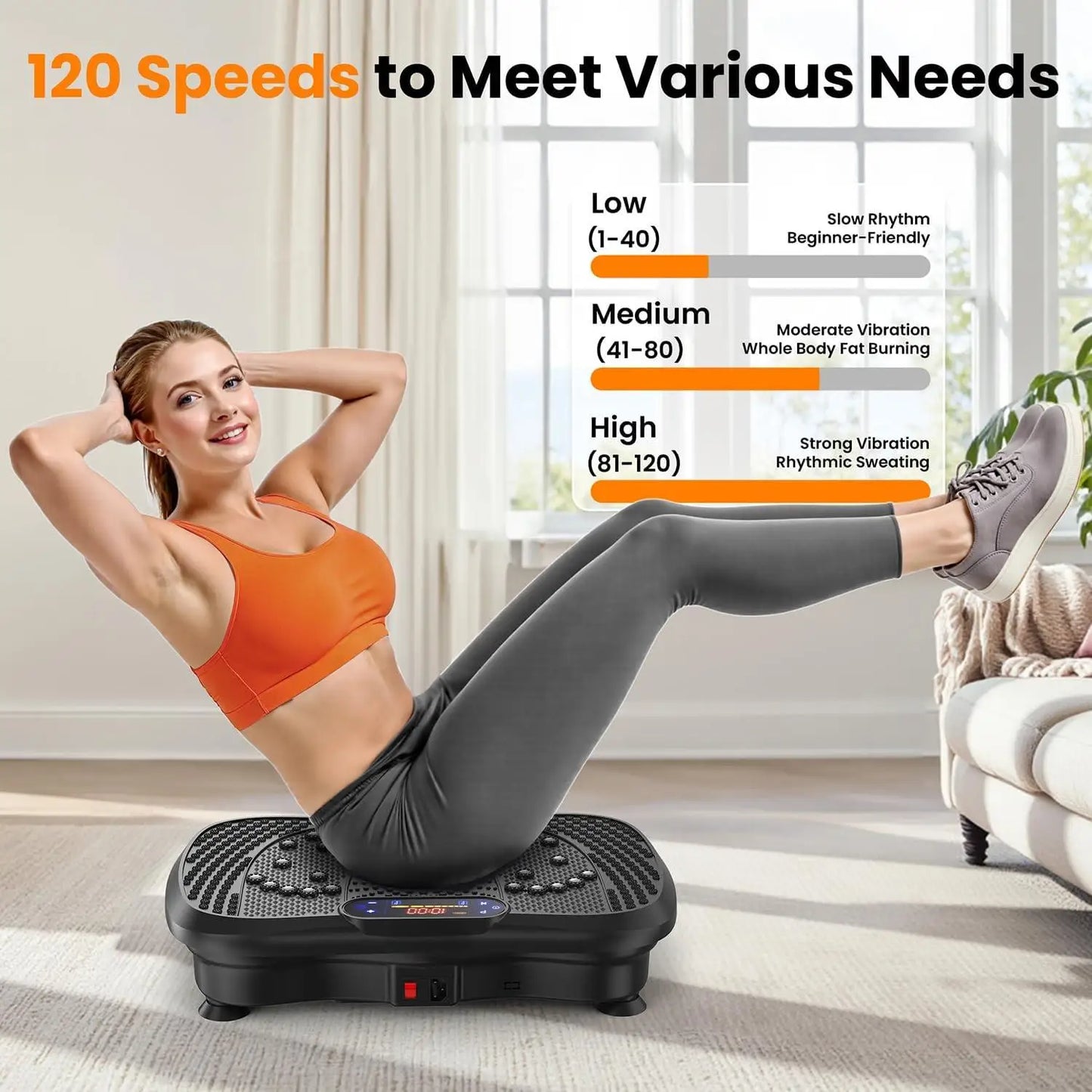 Vibration Plate Exercise Machine