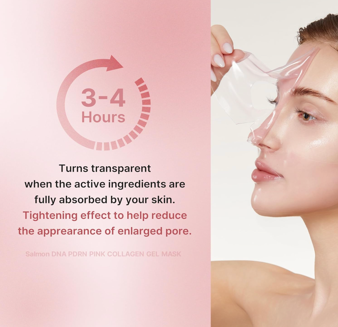 Medicube (10 PACK) Salmon DNA PDRN Pink Vita Coating Sheet Mask
