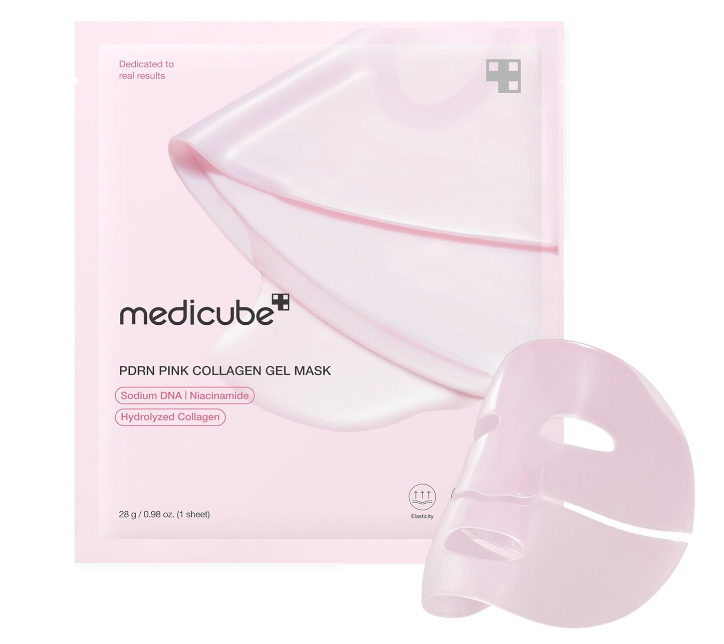 Medicube (10 PACK) Salmon DNA PDRN Pink Vita Coating Sheet Mask