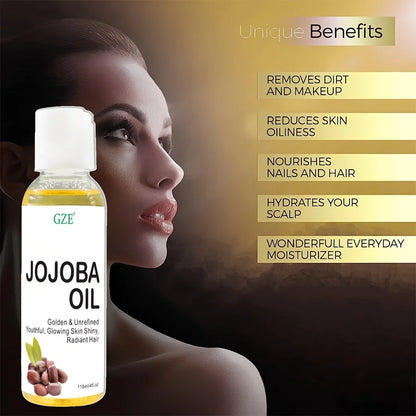 Organic Cold pressed Jojoba Oil 118ml