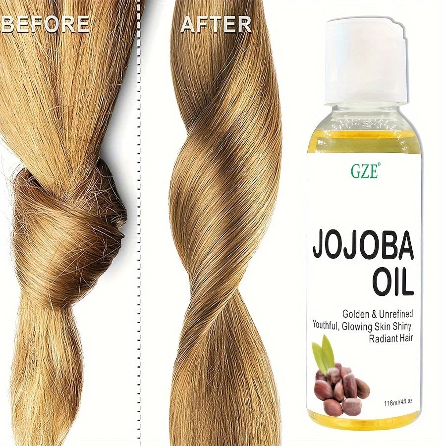 Organic Cold pressed Jojoba Oil 118ml