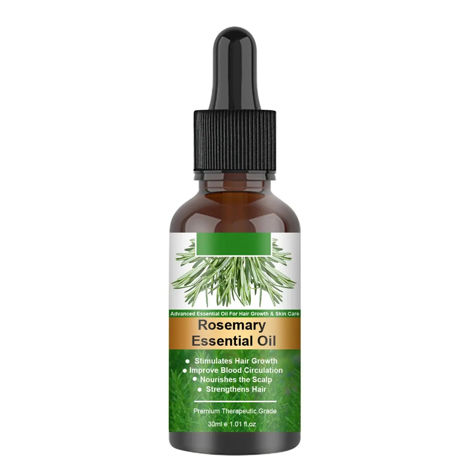 Rosemary Essentiall Oil Hair Growth Products Organic Hair Products Scalp Hair Strengthening Oil For Nourish Shiny Hair Healthy Sqin Med by Nurse Faye