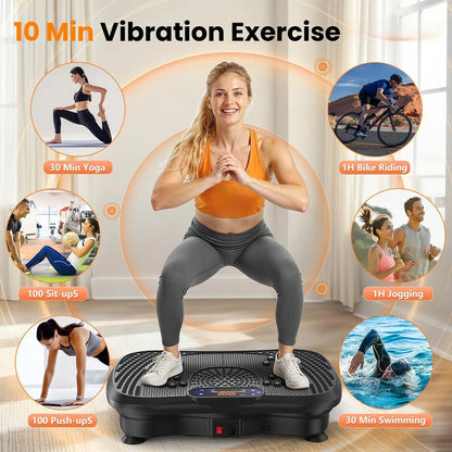 Vibration Plate Exercise Machine