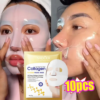 K-beauty Collagen with 10x Protein Packed Technology Sheet Mask